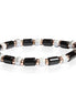 Bracciale Gerba Fashionable onice nera e ceramica FASHIONABLE 11