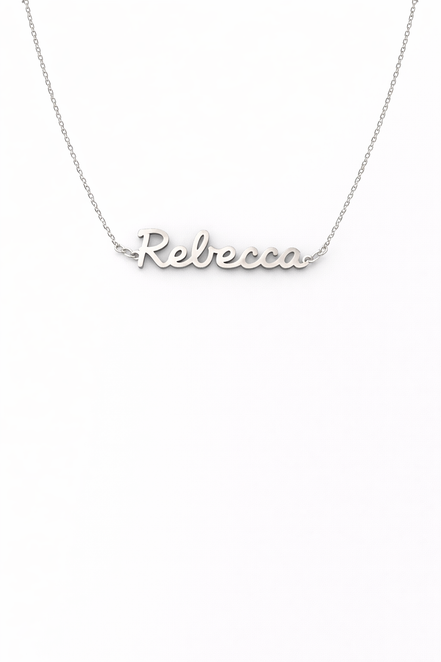 Fico Gioielli - Collana Nome “Rebecca” in Argento 925