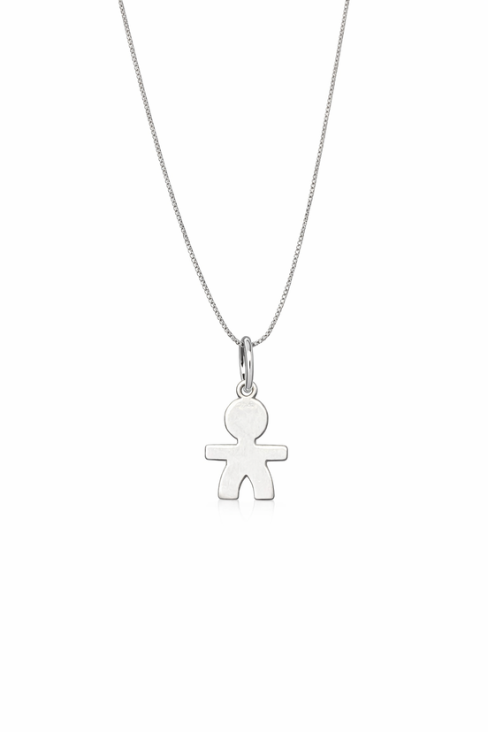 fico gioielli - Collana Bimbo Minimal in Argento