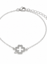 BYSIMON - Bracciale in Argento 925 con quadrifoglio