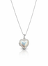 fico gioielli - Collana con Ciondolo Cuore Apribile in Argento 925