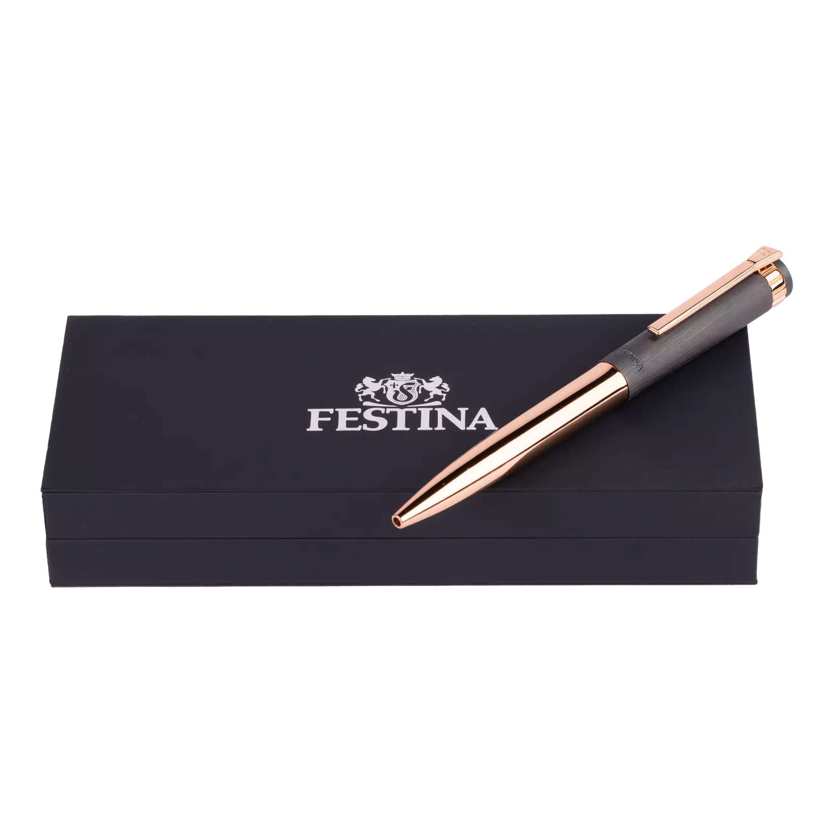 Festina Penna a Sfera Prestige Grigio e Oro Rosa FWS4107/D