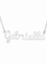 Fico Gioielli - Collana con Nome “Gabriella” in Argento 925