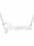 Fico Gioielli - Collana con Nome “Ginevra” in Argento 925
