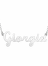 Fico Gioielli - Collana con Nome “Giorgia” in Argento 925