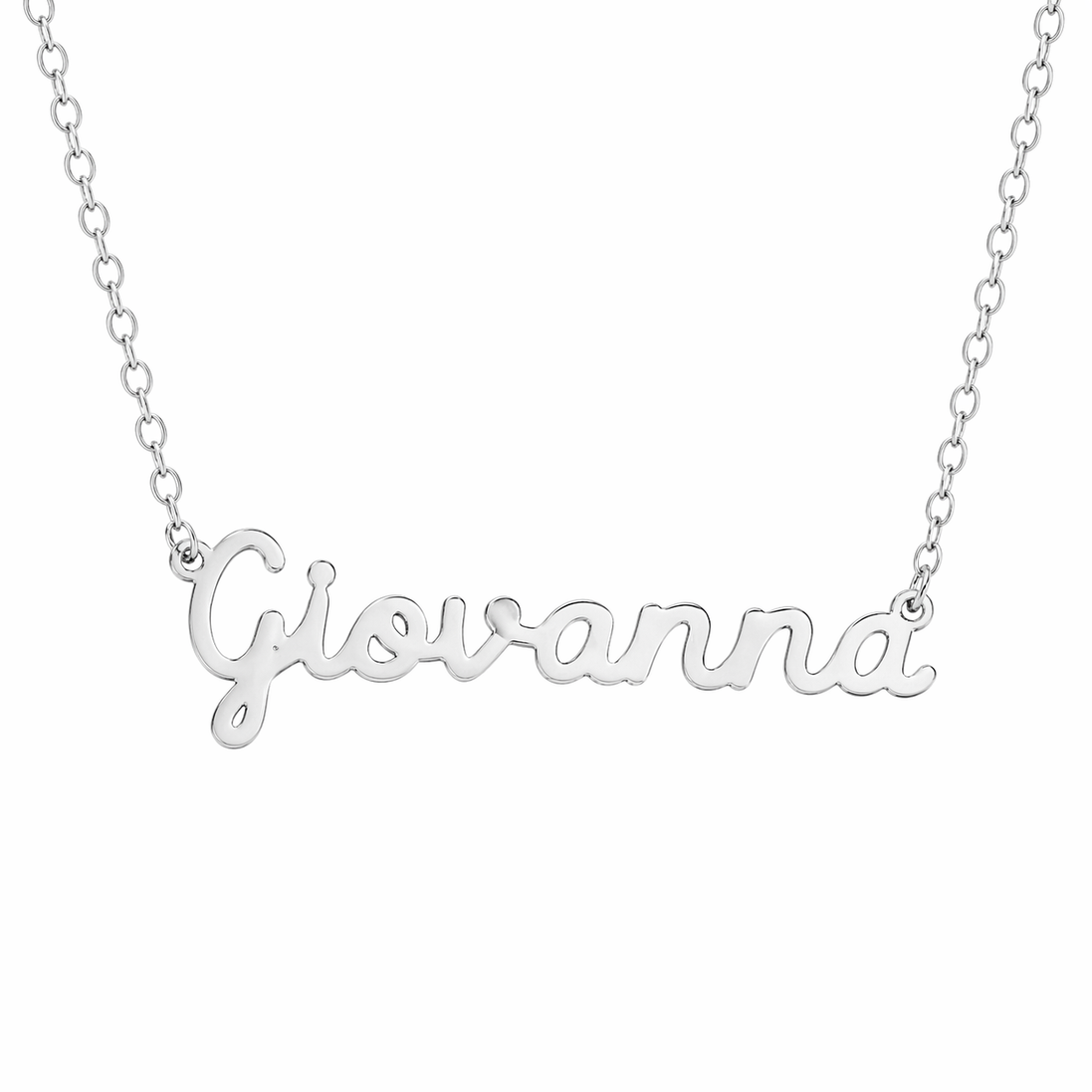 Fico Gioielli - Collana con Nome “Giovanna” in Argento 925