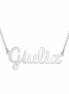 Fico Gioielli - Collana con Nome “Giulia” in Argento 925