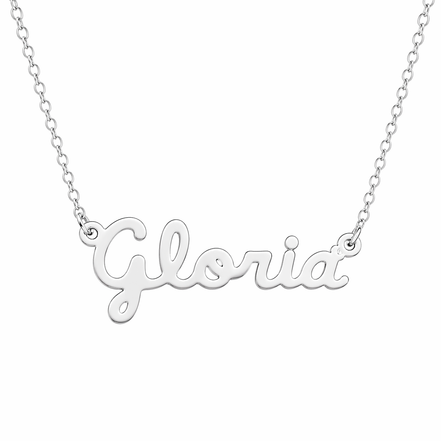 Fico Gioielli - Collana con nome “Gloria” in Argento 925