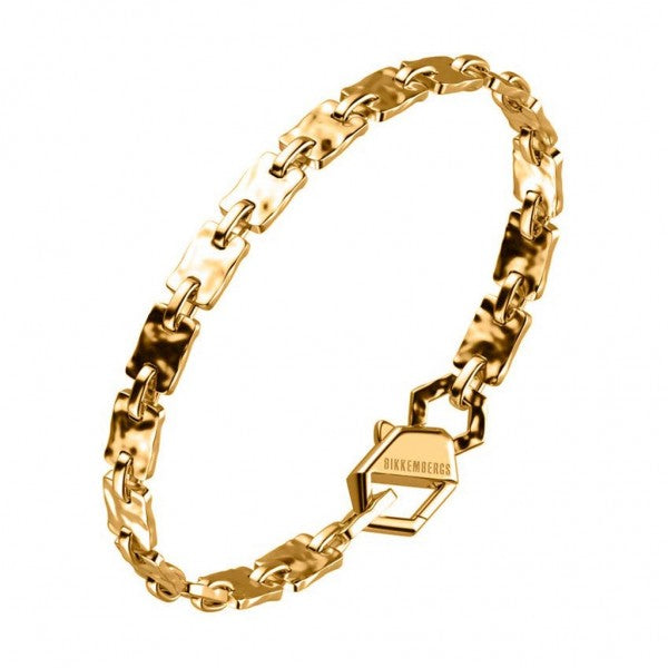 Bracciale BIKKEMBERGS | Diamanti Oro Acciaio Inossidabile HAB06GG