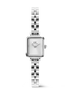 Daniel Wellington - Quadro Mini Arch 3-link White Sunray Silver