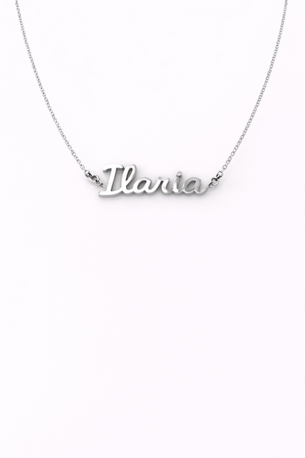Fico Gioielli - Collana Nome “Ilaria” in Argento 925