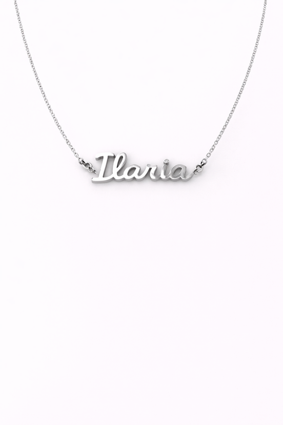 Fico Gioielli - Collana Nome “Ilaria” in Argento 925