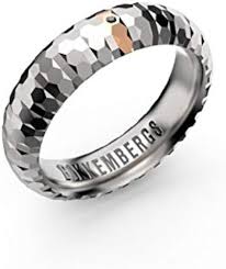 Anello Uomo Bikkembergs Geometrics Con Diamanti GEOR02WW-22