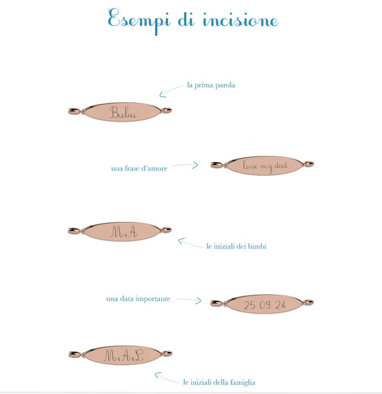 Bracciale Uomo Nanan Argento Liscio 925 Lucido Incidibile PNAN0001