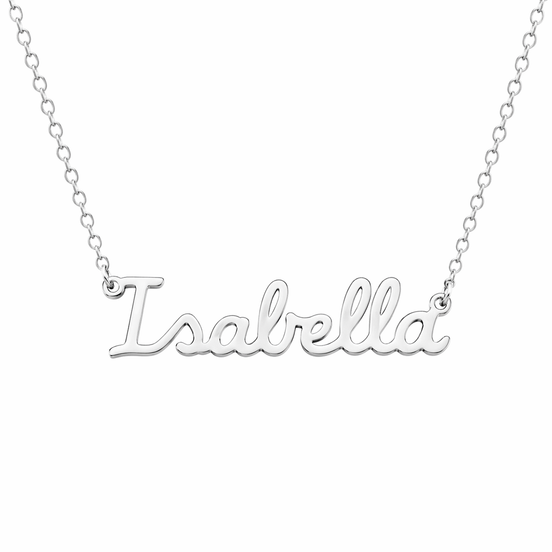 Fico Gioielli - Collana Nome “Isabella” in Argento 925