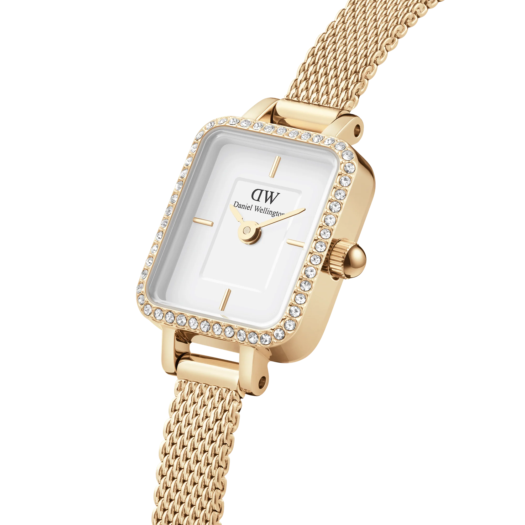 Daniel Wellington - Quadro Mini Lumine Bezel Gold