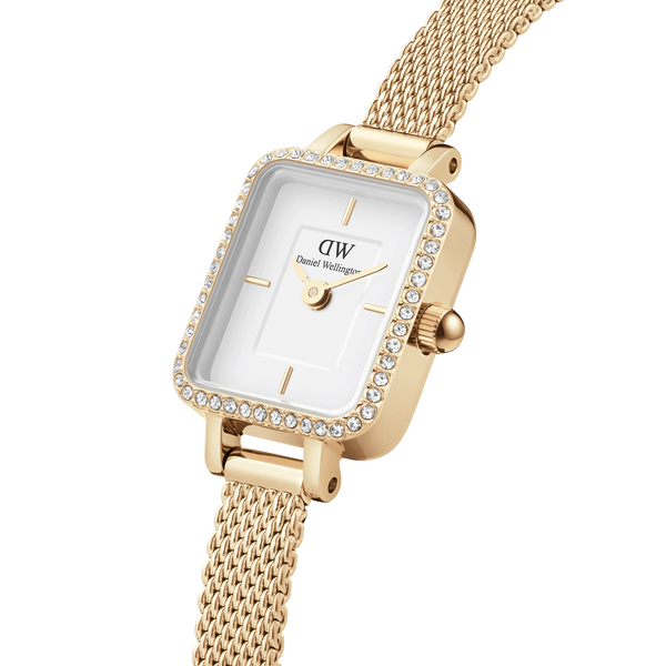 Daniel Wellington - Quadro Mini Lumine Bezel Gold