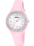 CALYPSO - OROLOGIO TRENDY K5567/C BIANCO CINTURINO GOMMA, DONNA