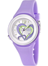 CALYPSO - OROLOGIO  TRENDY K5576/4 ARGENTO CINTURINO GOMMA, DONNA