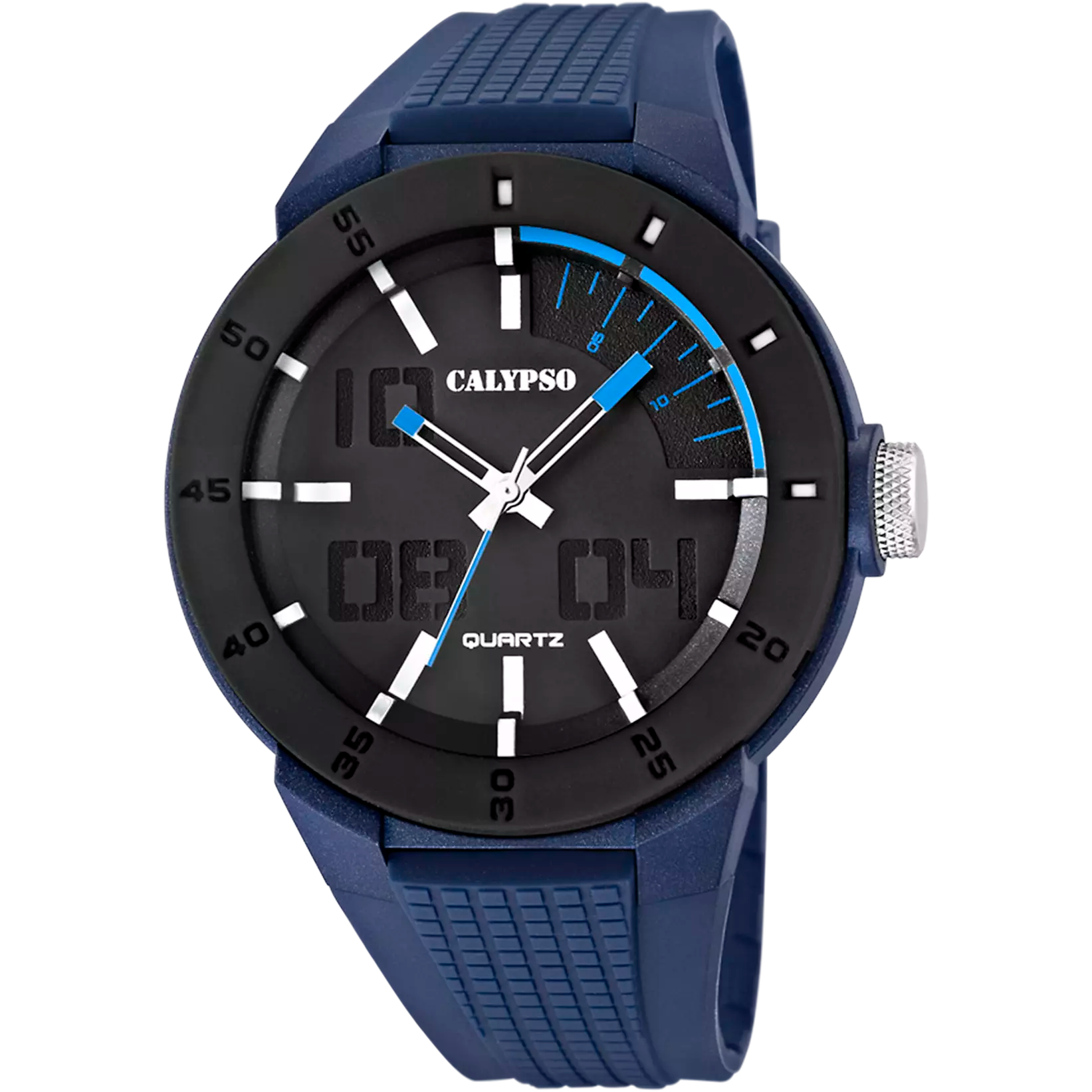 CALYPSO - OROLOGIO STREET STYLE K5629/3 NERO CINTURINO GOMMA