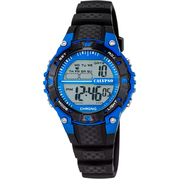 CALYPSO  - OROLOGIO K5684/5 AZZURO CINTURINO GOMMA