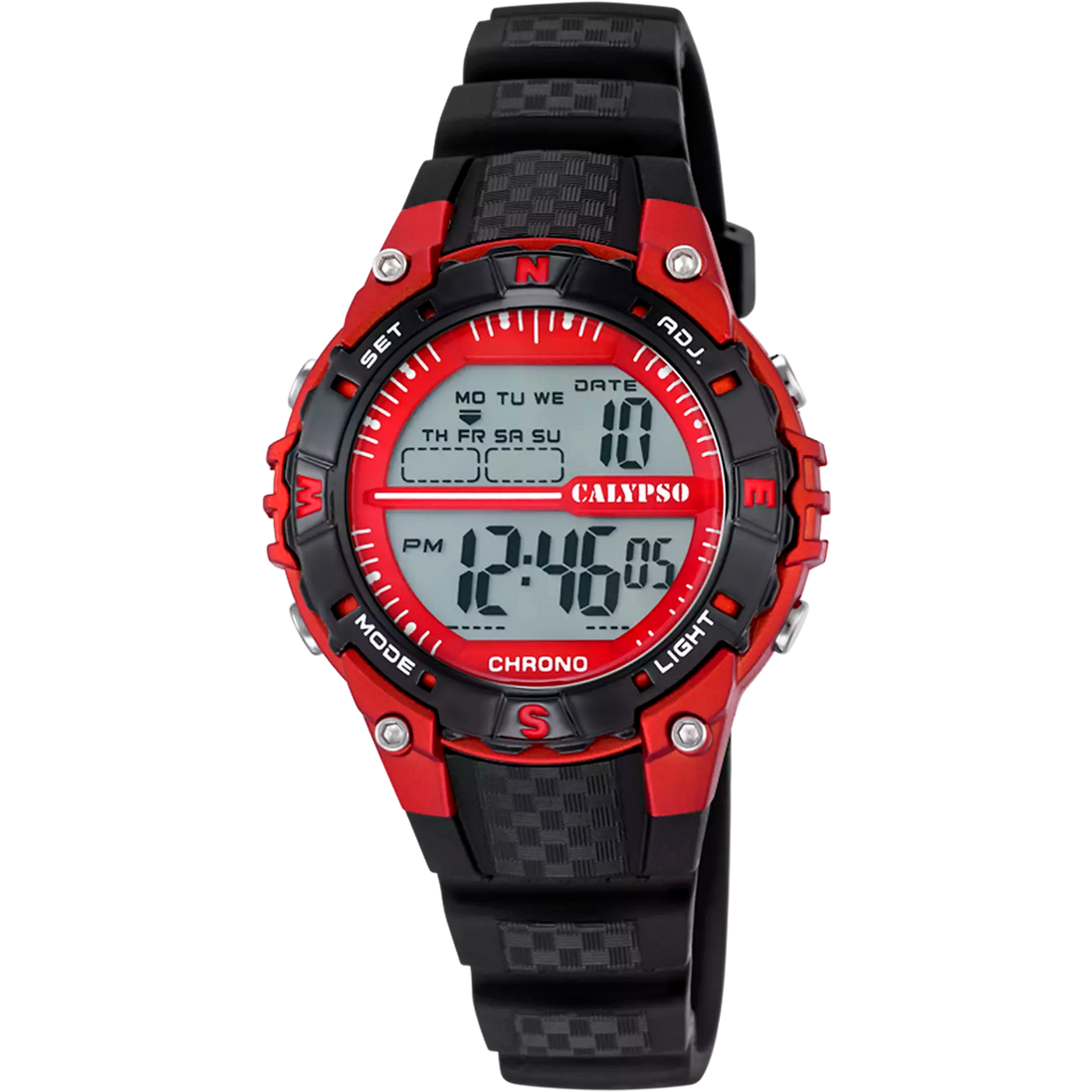 CALYPSO  - OROLOGIO K5684/6 ROSSO CINTURINO GOMMA