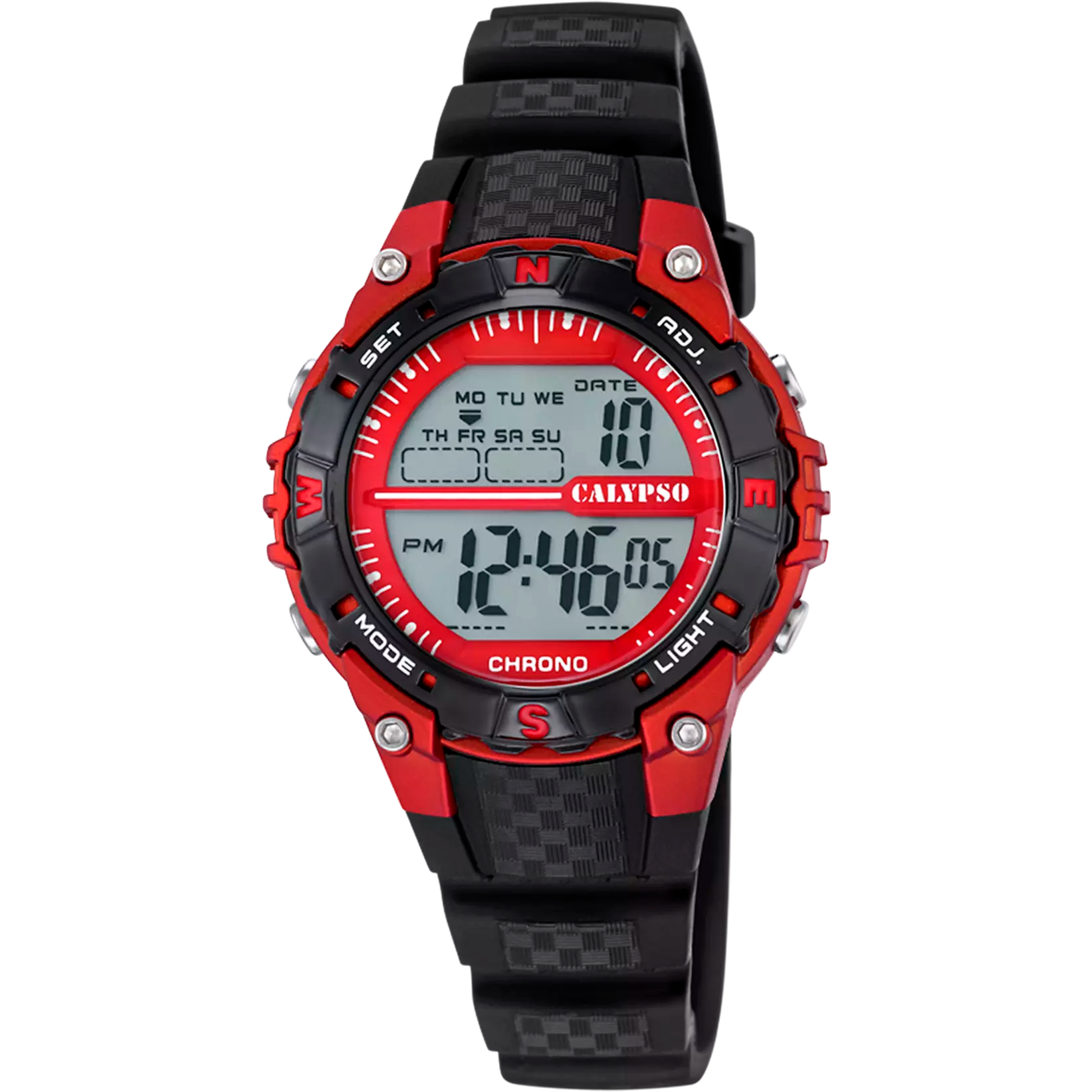 CALYPSO  - OROLOGIO K5684/6 ROSSO CINTURINO GOMMA