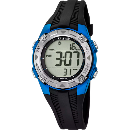 CALYPSO - OROLOGIO K5685/5 AZZURO CINTURINO GOMMA