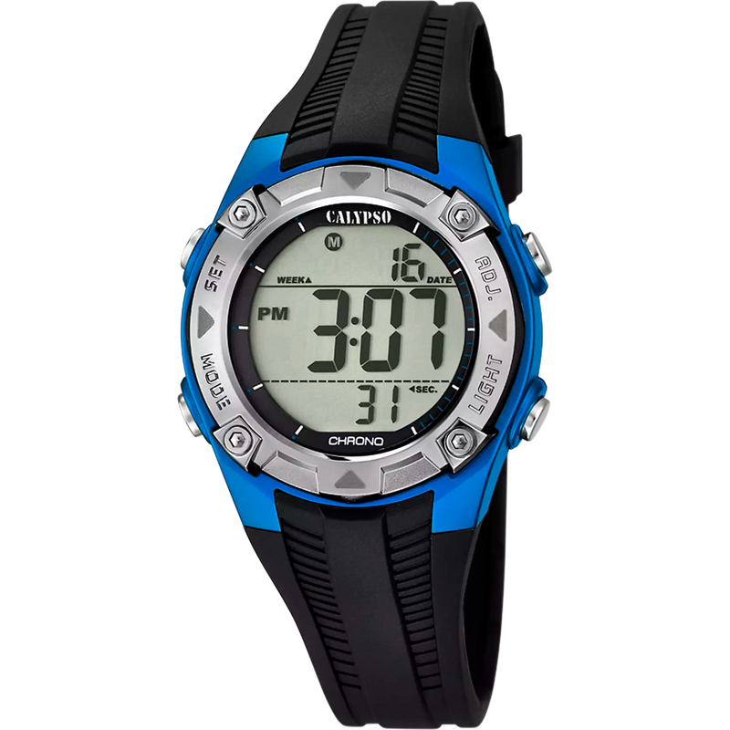 CALYPSO - OROLOGIO K5685/5 AZZURO CINTURINO GOMMA