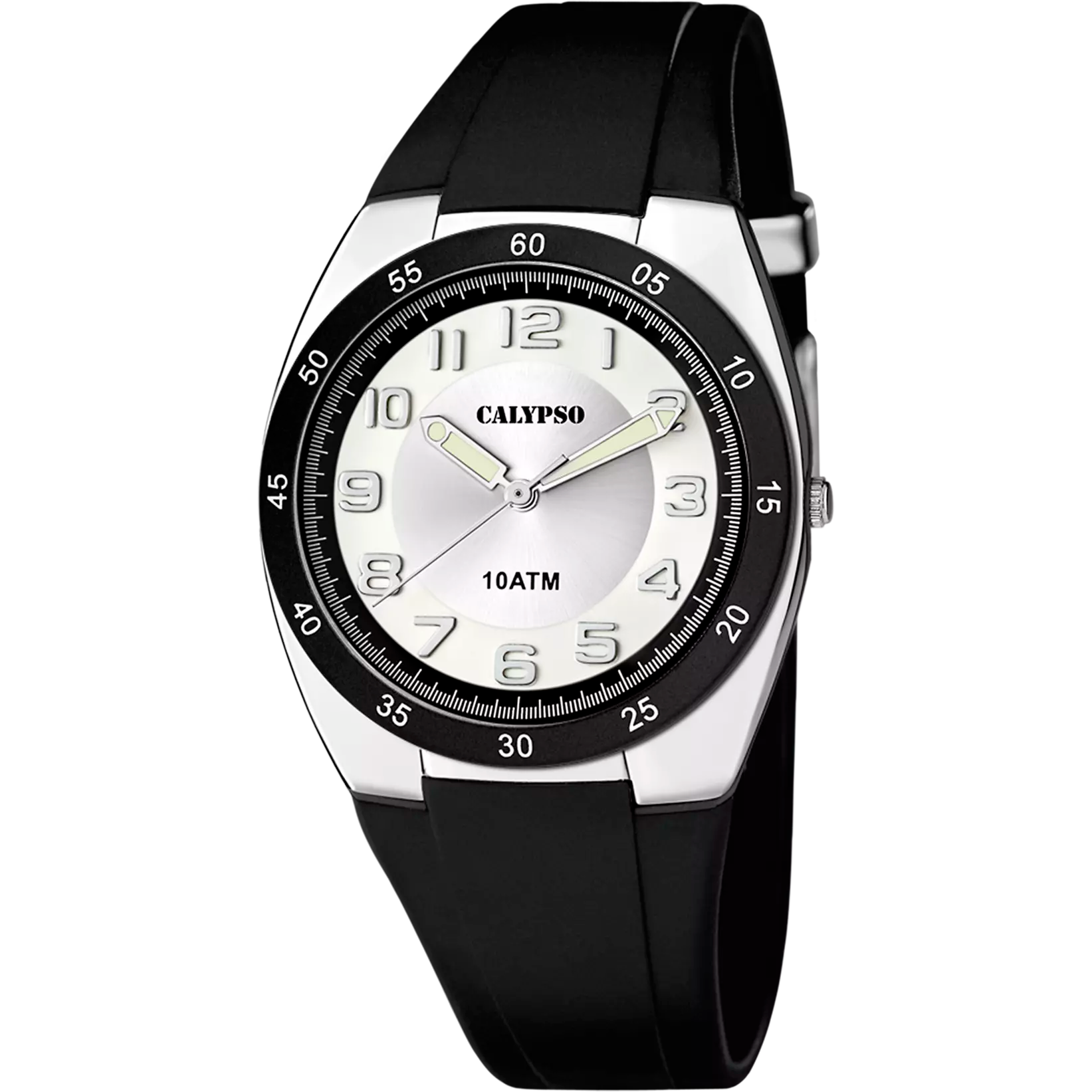 CALYPSO - OROLOGIO  STREET STYLE K5753/5 BIANCO CINTURINO GOMMA, UOMO