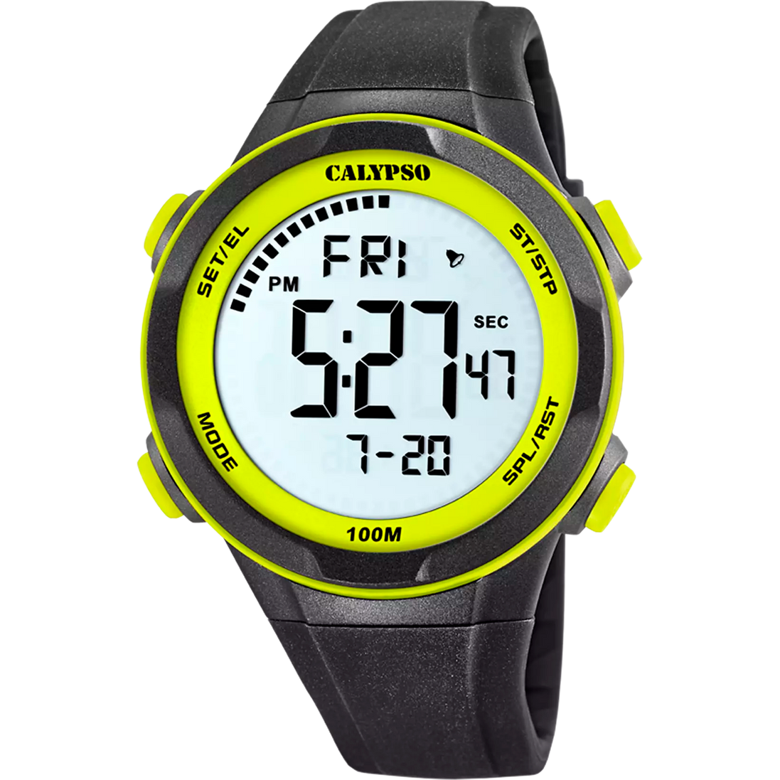 CALYPSO - OROLOGIO K5780/1 CINTURINO IN GOMMA BIANCA