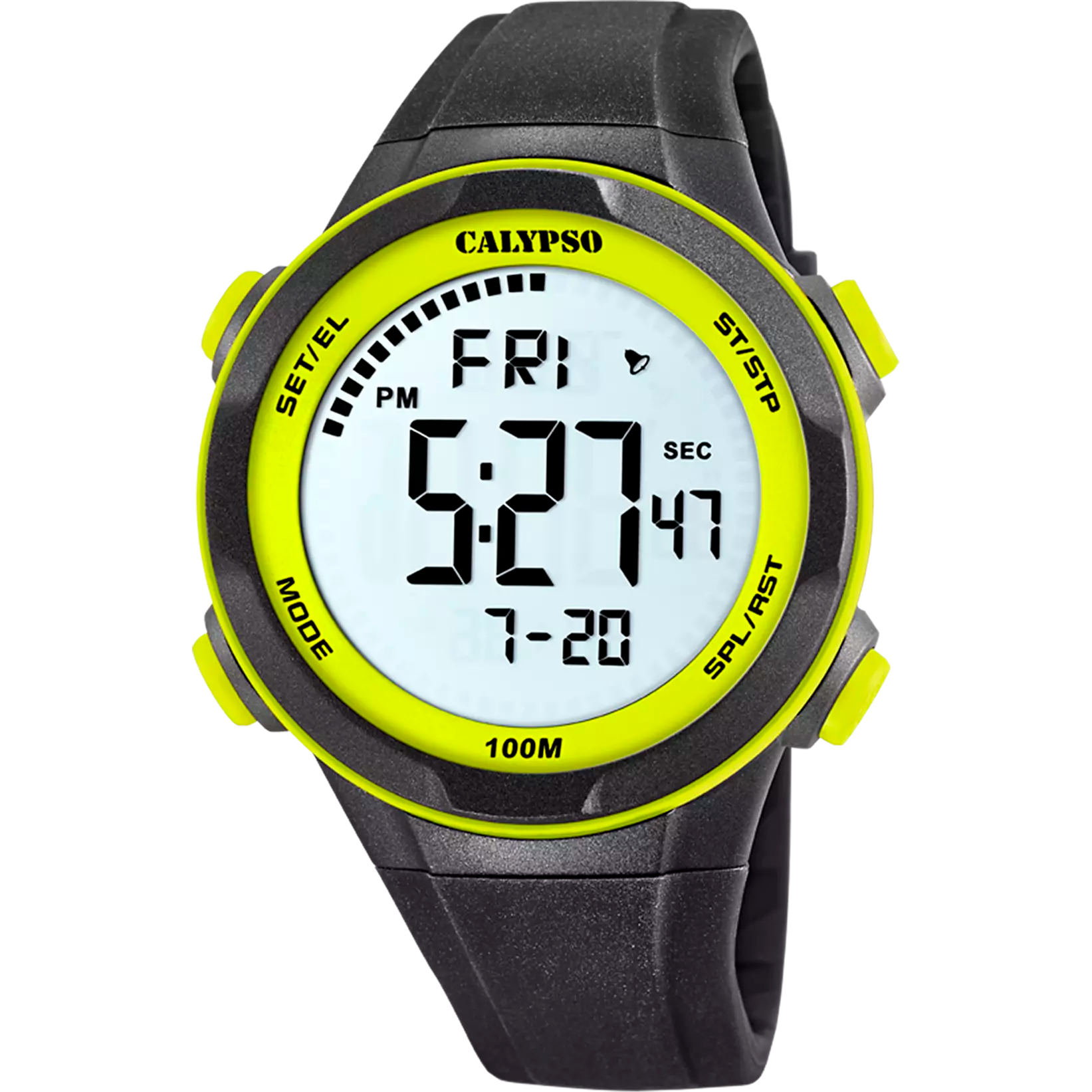 CALYPSO - OROLOGIO K5780/1 CINTURINO IN GOMMA BIANCA