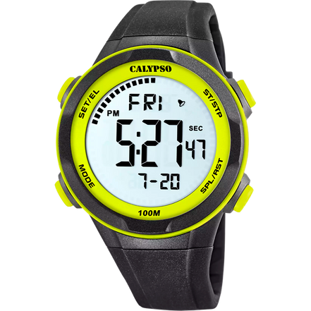 CALYPSO - OROLOGIO K5780/1 CINTURINO IN GOMMA BIANCA