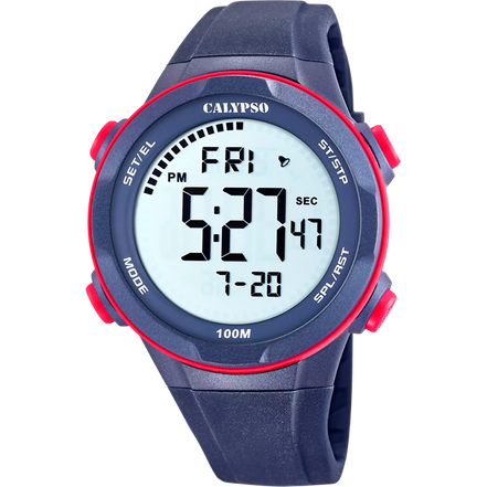CALYPSO - OROLOGIO  K5780/4 CINTURINO IN GOMMA BIANCA