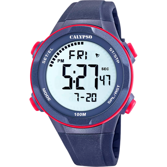 CALYPSO - OROLOGIO  K5780/4 CINTURINO IN GOMMA BIANCA
