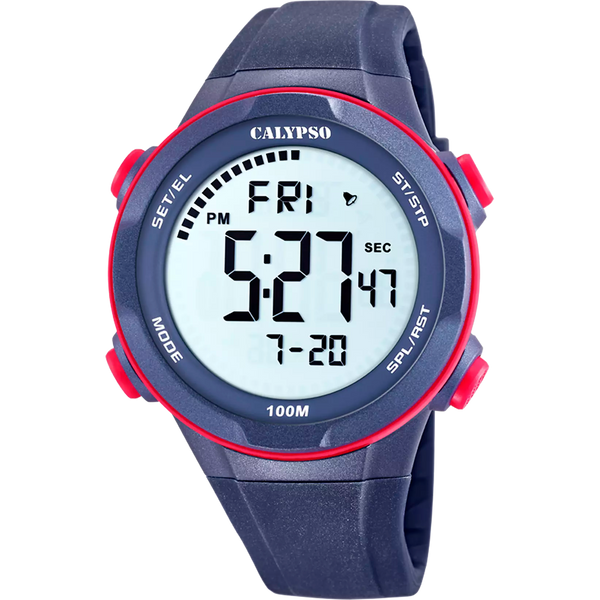 CALYPSO - OROLOGIO  K5780/4 CINTURINO IN GOMMA BIANCA