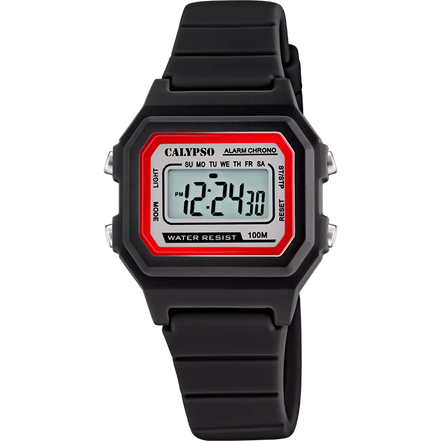 CALYPSO - OROLOGIO K5802/6 DIGITALE CINTURINO GOMMA