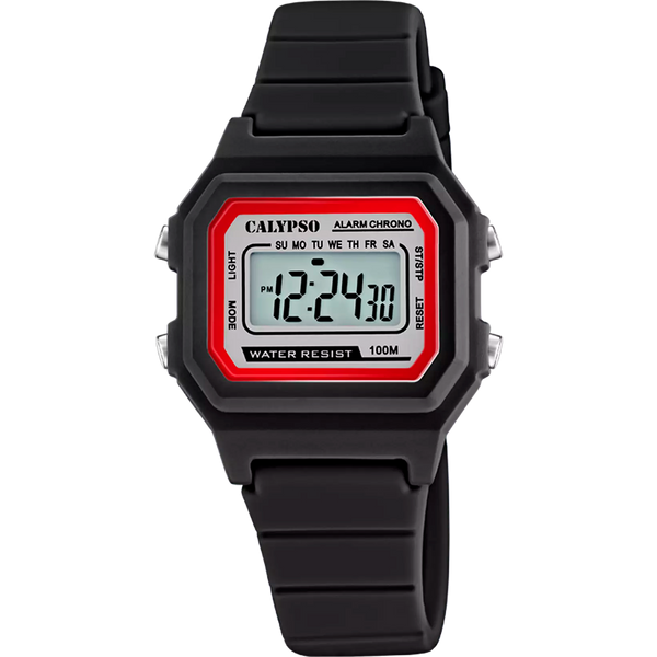 CALYPSO - OROLOGIO K5802/6 DIGITALE CINTURINO GOMMA