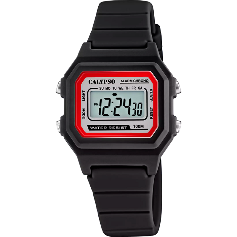 CALYPSO - OROLOGIO K5802/6 DIGITALE CINTURINO GOMMA