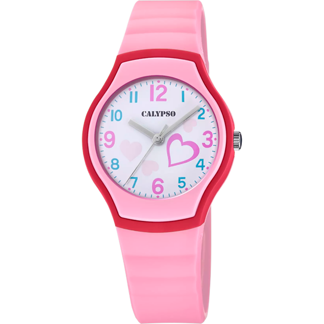 CALYPSO - OROLOGIO  JUNIOR COLLECTION K5806/2 BIANCO CINTURINO GOMMA