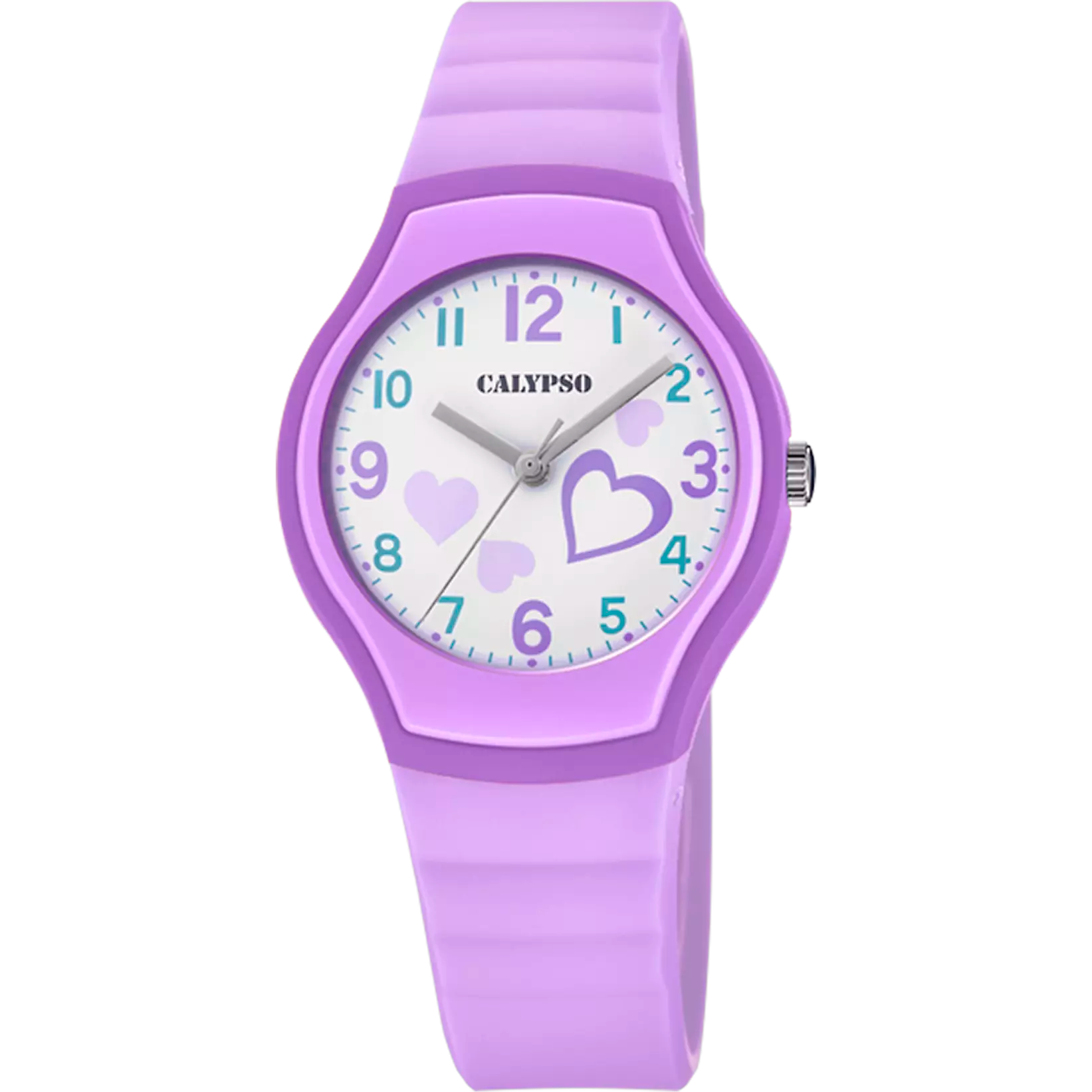 CALYPSO - OROLOGIO JUNIOR COLLECTION K5806/3 BIANCO CINTURINO GOMMA