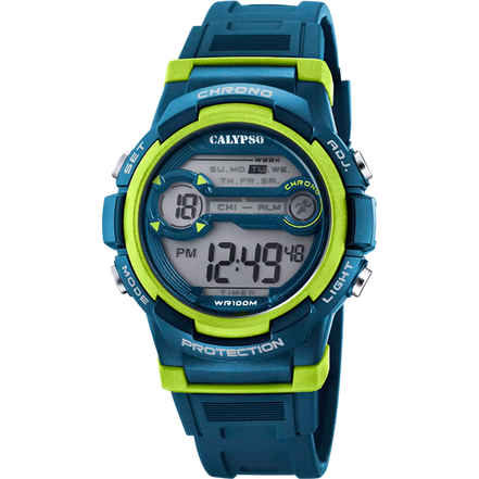 CALYPSO - OROLOGIO  K5808/3 DIGITALE CINTURINO GOMMA