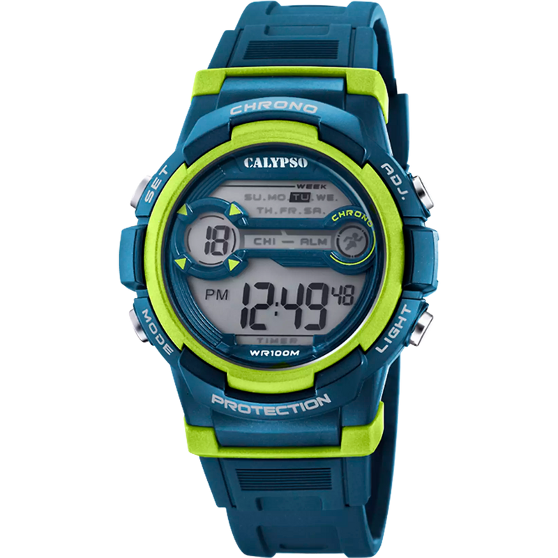CALYPSO - OROLOGIO  K5808/3 DIGITALE CINTURINO GOMMA