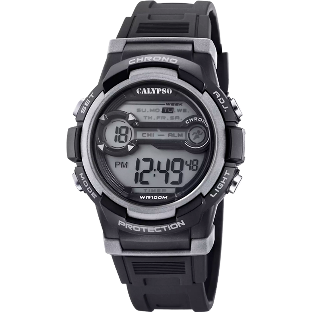 CALYPSO - OROLOGIO K5808/4 DIGITALE CINTURINO GOMMA
