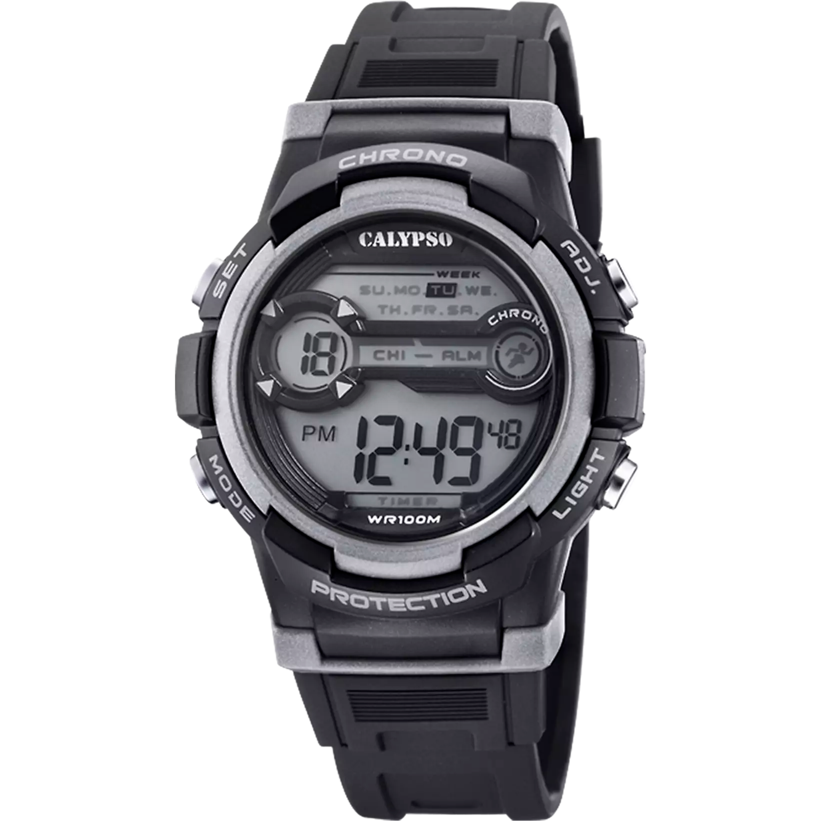 CALYPSO - OROLOGIO K5808/4 DIGITALE CINTURINO GOMMA