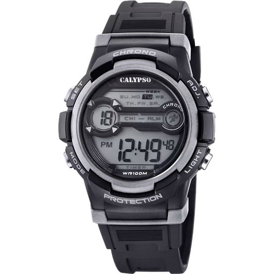 CALYPSO - OROLOGIO K5808/4 DIGITALE CINTURINO GOMMA