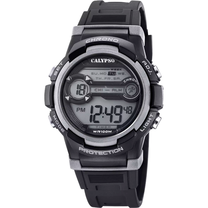 CALYPSO - OROLOGIO K5808/4 DIGITALE CINTURINO GOMMA