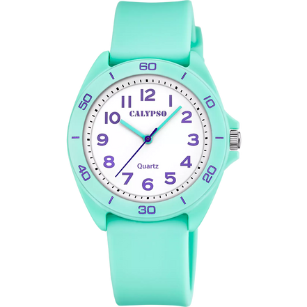CALYPSO - OROLOGIO  JUNIOR COLLECTION K5833/3 BLANCO CINGHIA GOMMA