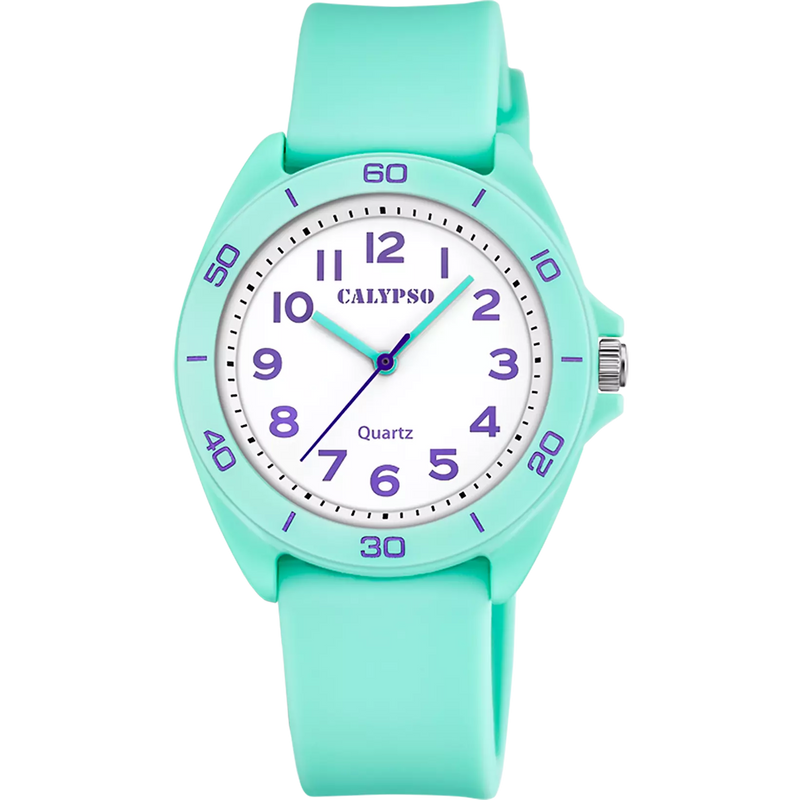 CALYPSO - OROLOGIO  JUNIOR COLLECTION K5833/3 BLANCO CINGHIA GOMMA