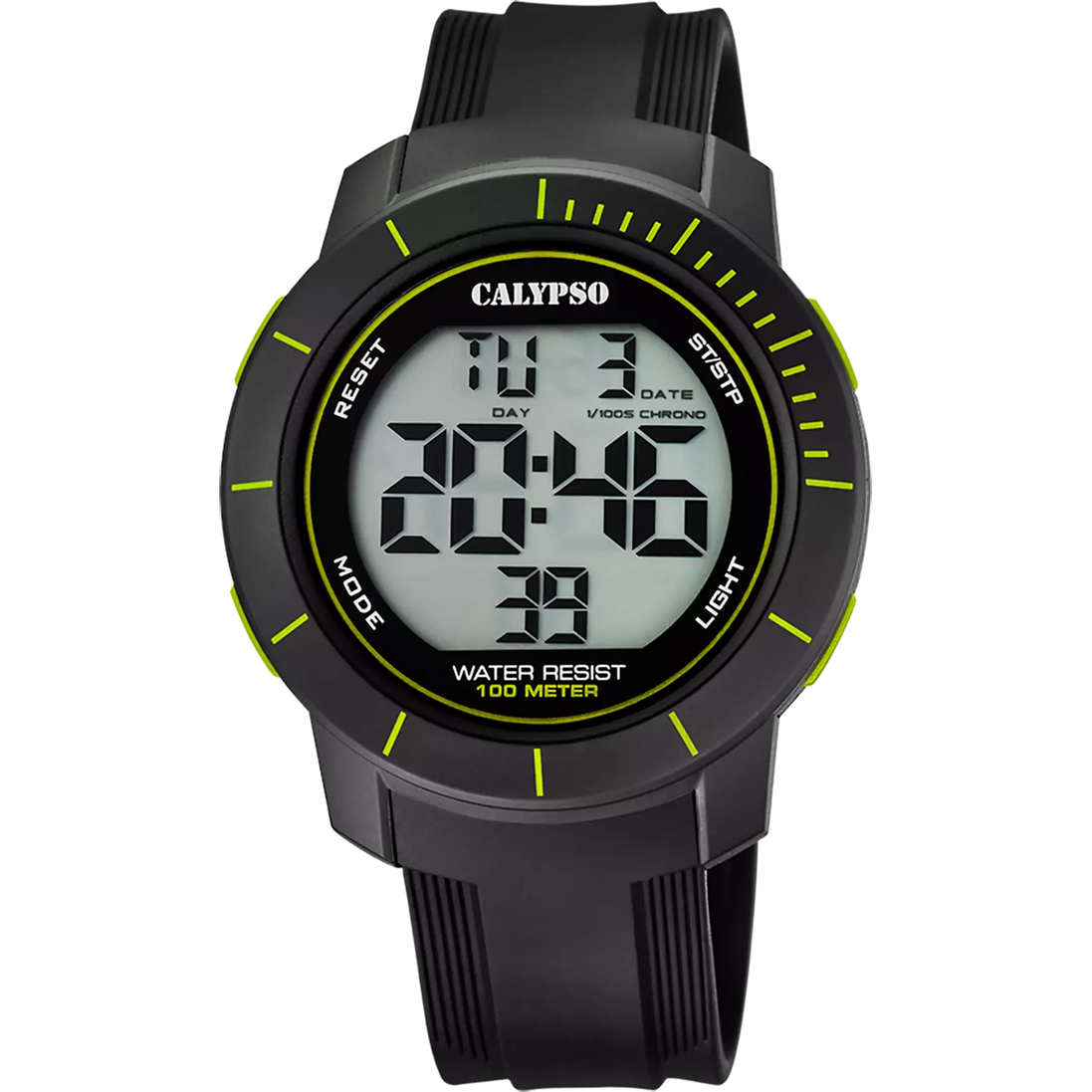 CALYPSO - OROLOGIO  SPLASH COLOR K5839/1 CINTURINO IN GOMMA NERA